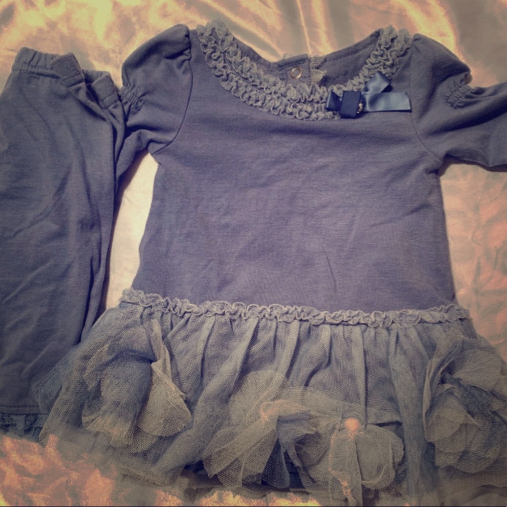 Nannette Baby Dress with matching pants
